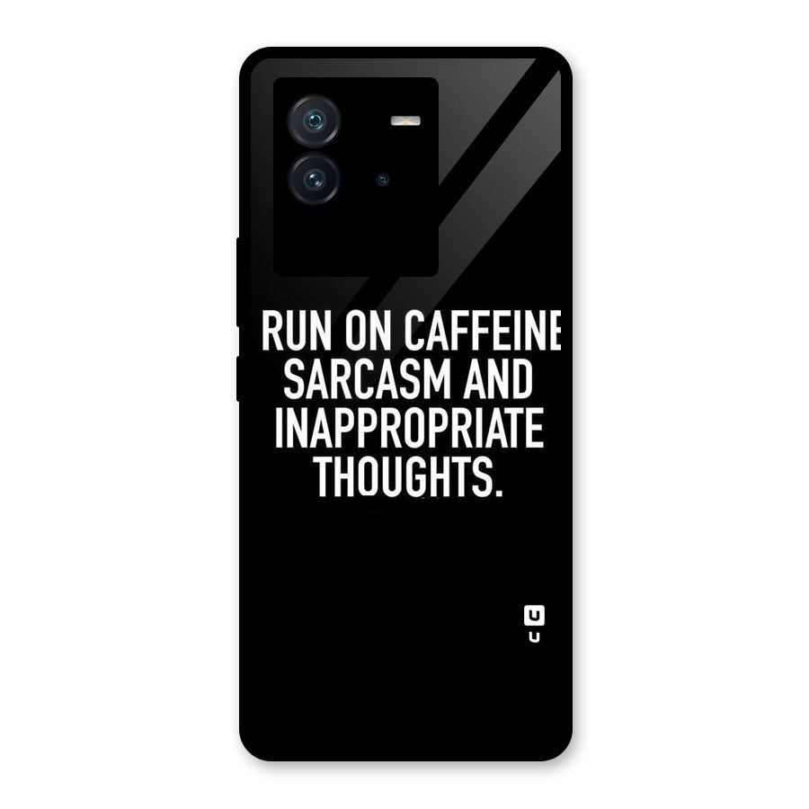 Sarcasm And Caffeine Glass Back Case for Vivo iQOO Neo 6 5G