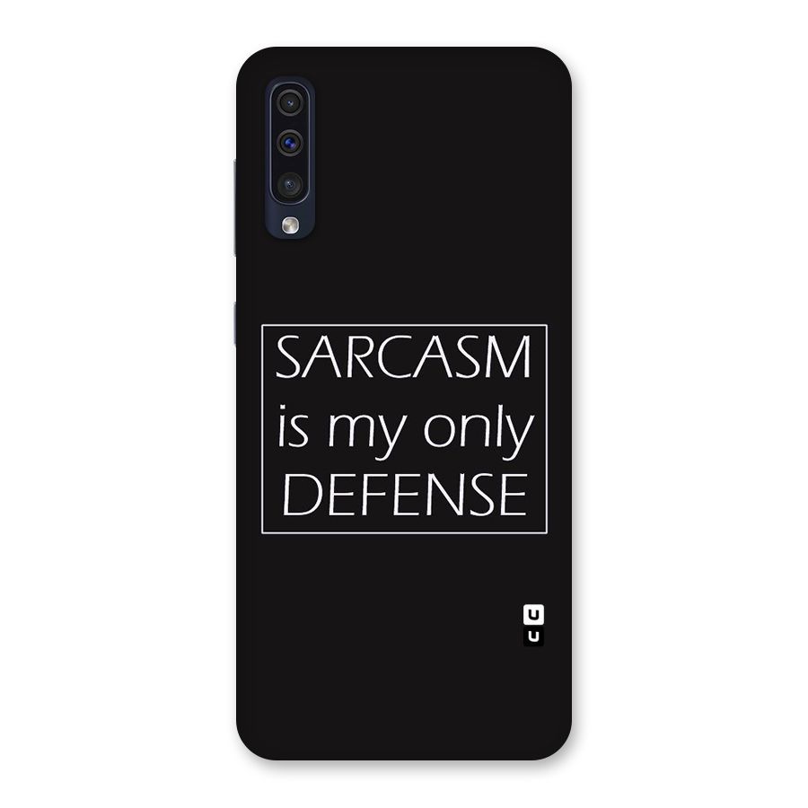 Sarcasm Defence Back Case for Galaxy A50