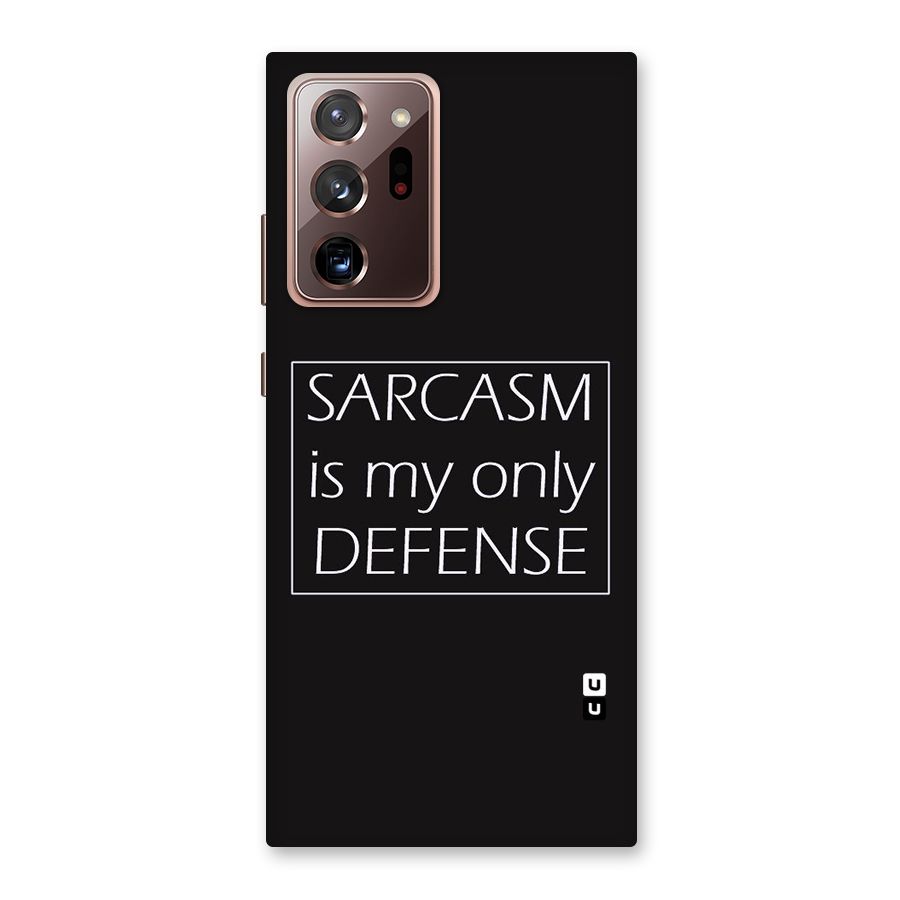 Sarcasm Defence Back Case for Galaxy Note 20 Ultra