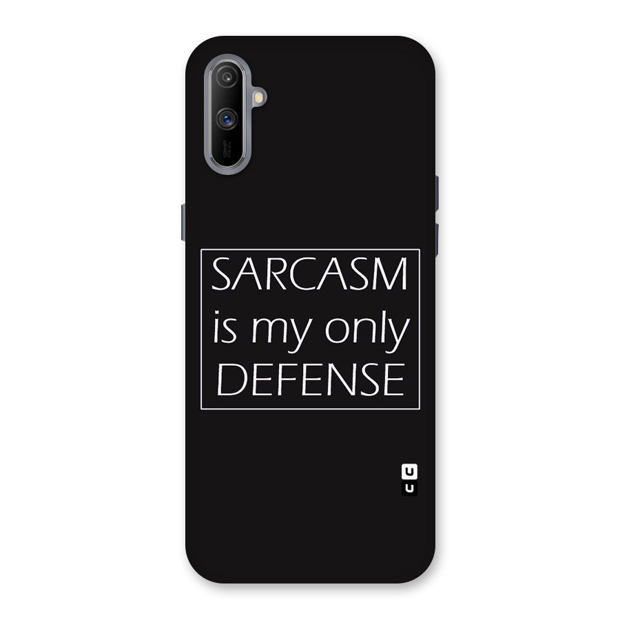 Sarcasm Defence Back Case for Realme C3