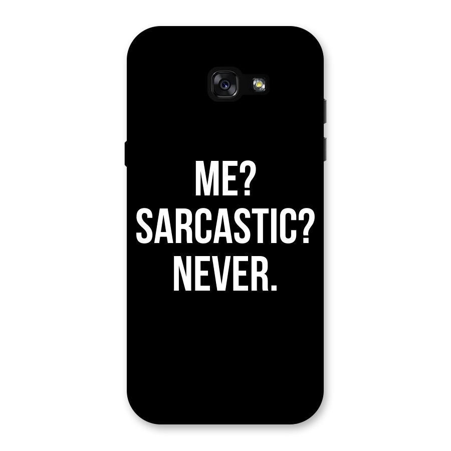 Sarcastic Quote Back Case for Galaxy A7 (2017)