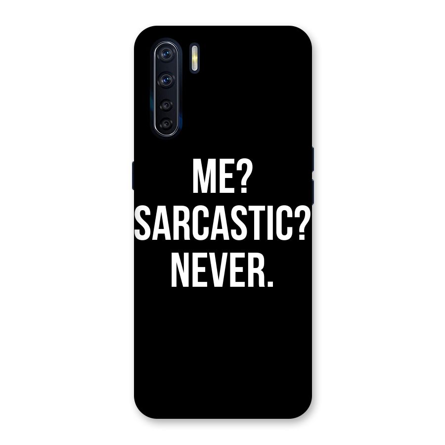 Sarcastic Quote Back Case for Oppo F15
