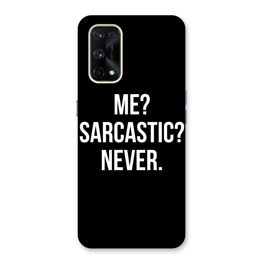 Sarcastic Quote Glass Back Case for Realme X7 Pro