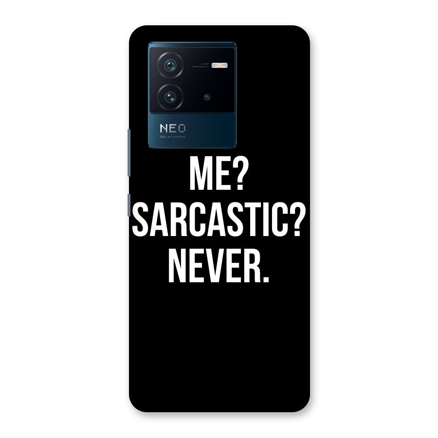 Sarcastic Quote Back Case for Vivo iQOO Neo 6 5G