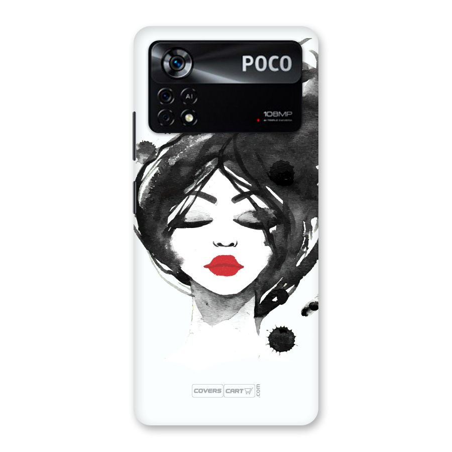 Sassy Girl Back Case for Poco X4 Pro 5G