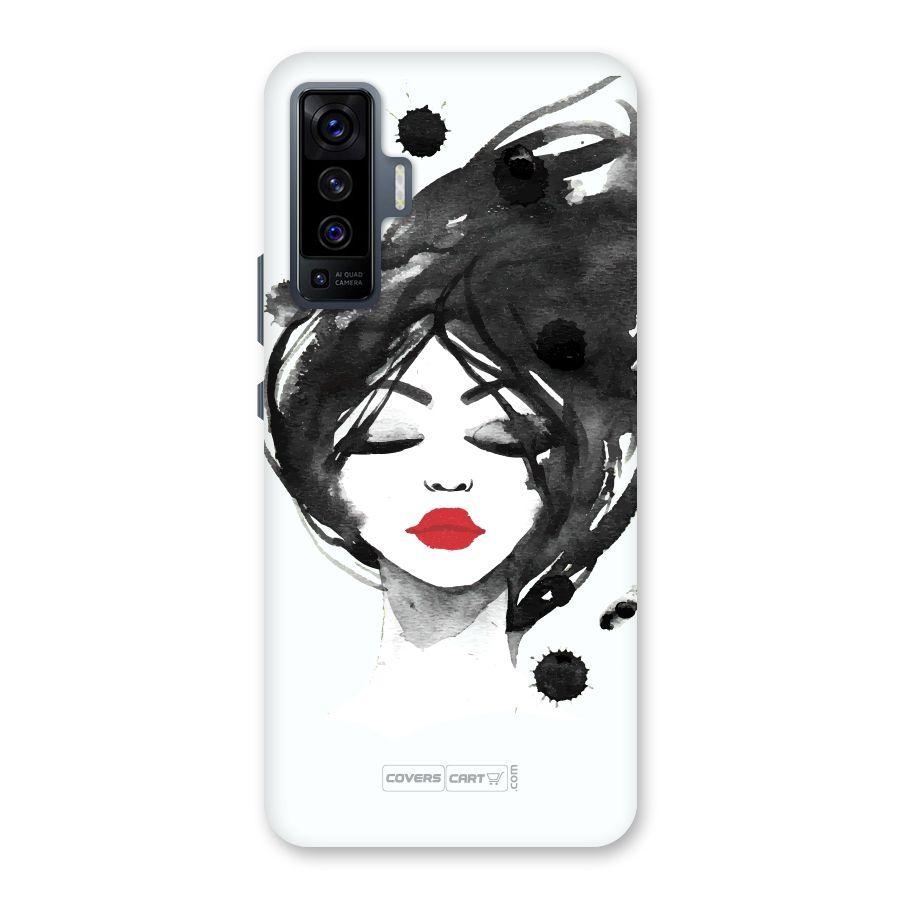 Sassy Girl Back Case for Vivo X50