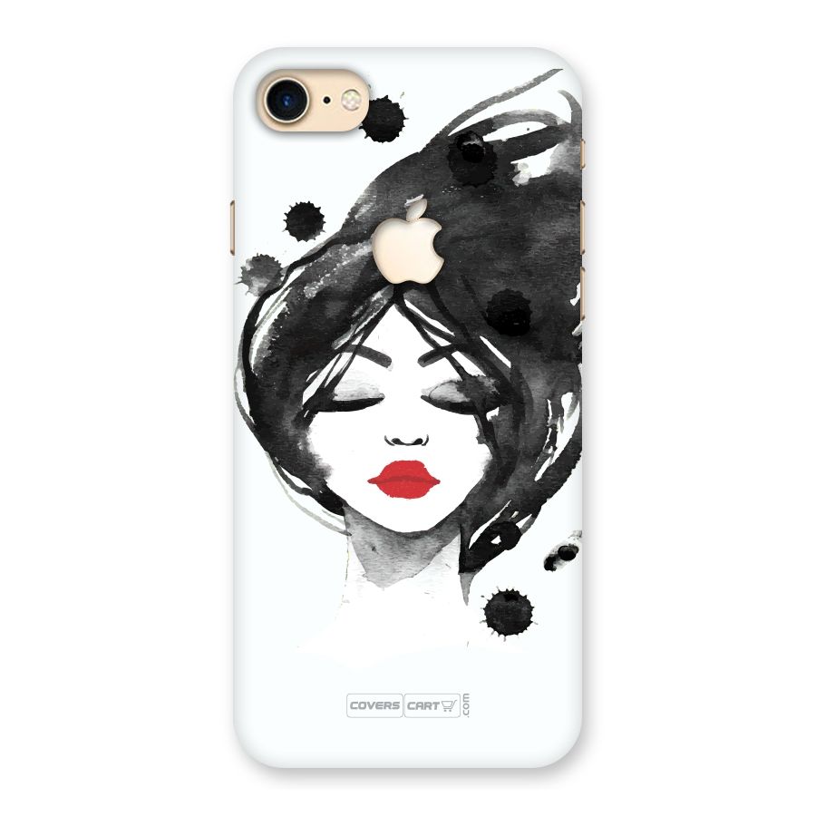 Sassy Girl Back Case for iPhone 7 Apple Cut