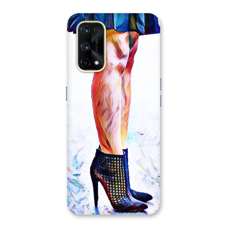Sassy Heels Glass Back Case for Realme X7 Pro