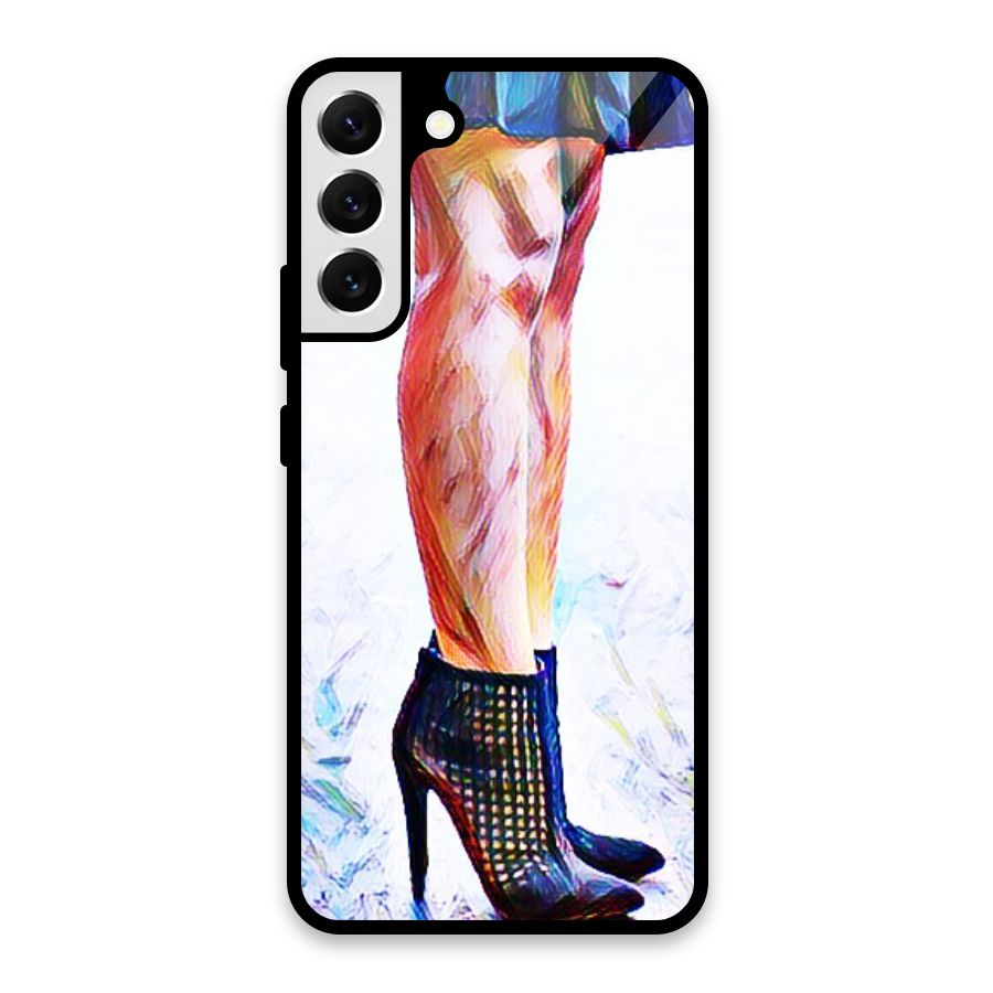 Sassy Heels Glass Back Case for Galaxy S22 Plus 5G