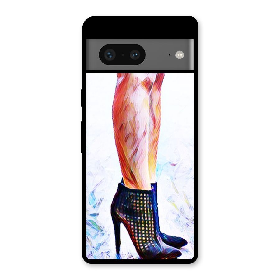 Sassy Heels Glass Back Case for Google Pixel 7