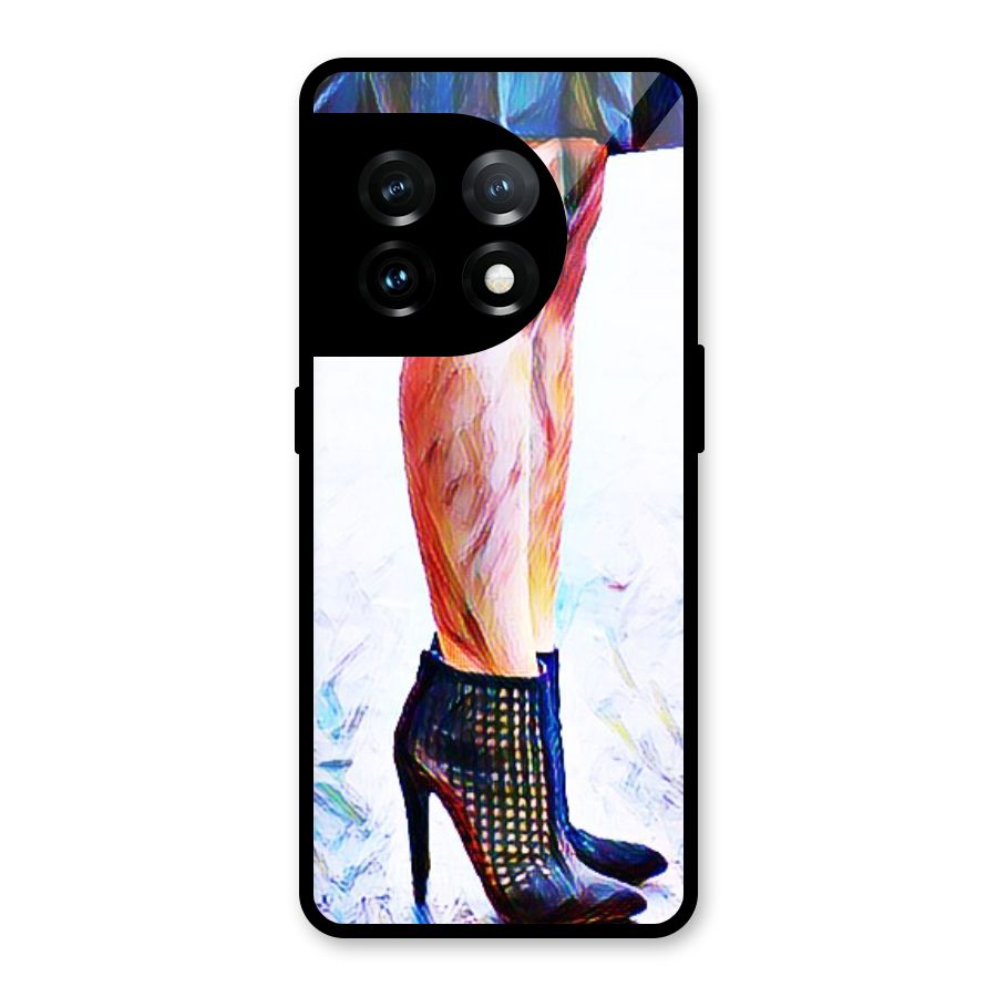 Sassy Heels Glass Back Case for OnePlus 11