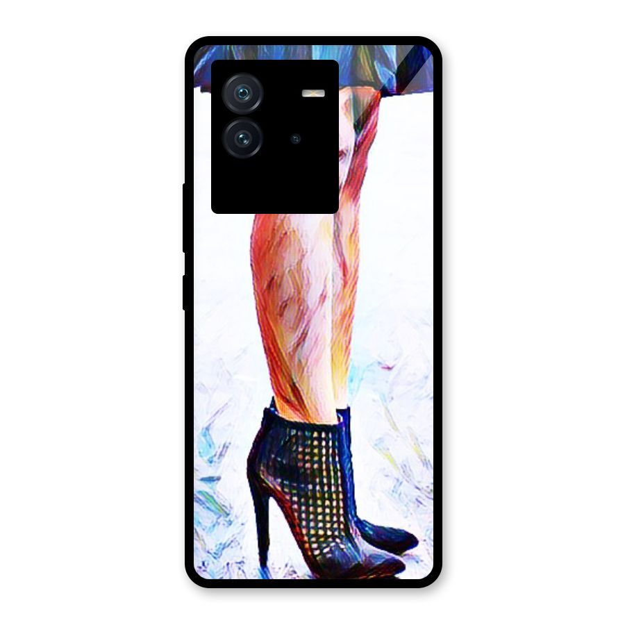 Sassy Heels Glass Back Case for Vivo iQOO Neo 6 5G