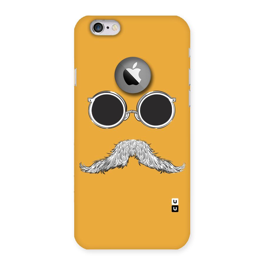 Sassy Mustache Back Case for iPhone 6 Logo Cut
