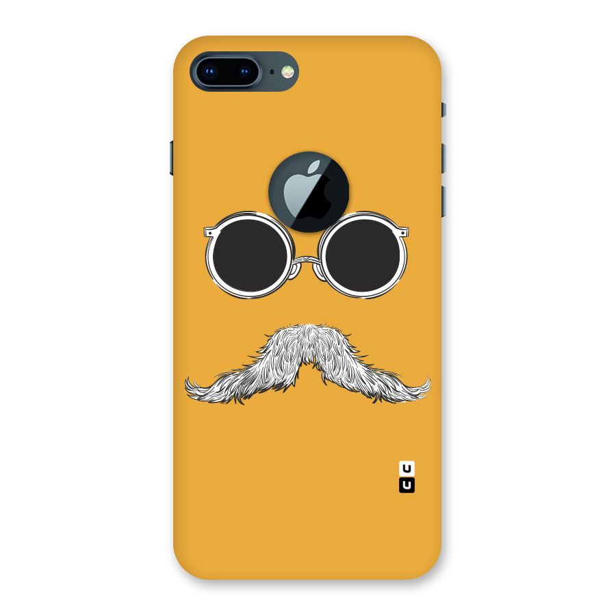 Sassy Mustache Back Case for iPhone 7 Plus Logo Cut