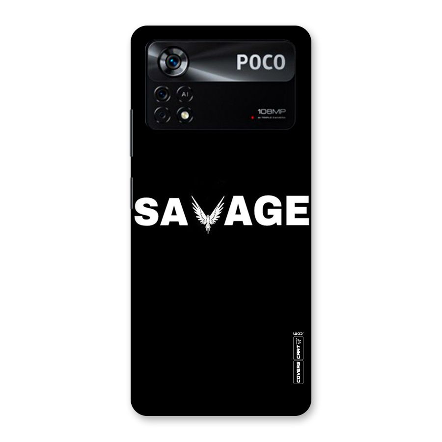 Savage Back Case for Poco X4 Pro 5G