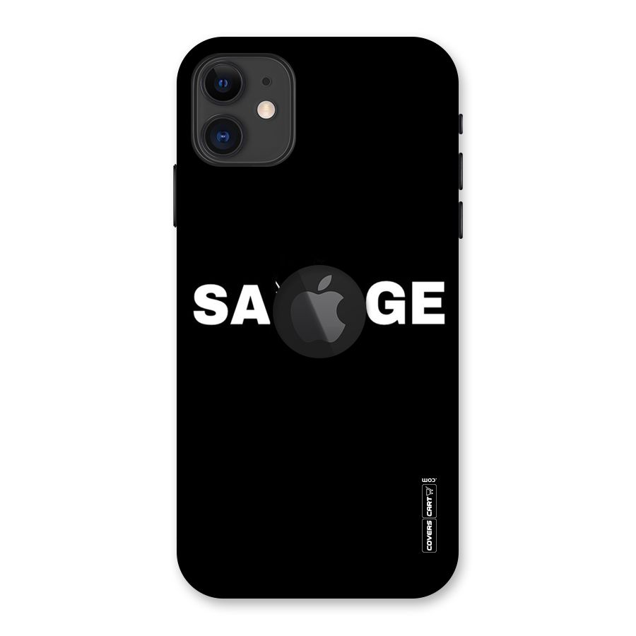 Savage Back Case for iPhone 11 Logo Cut