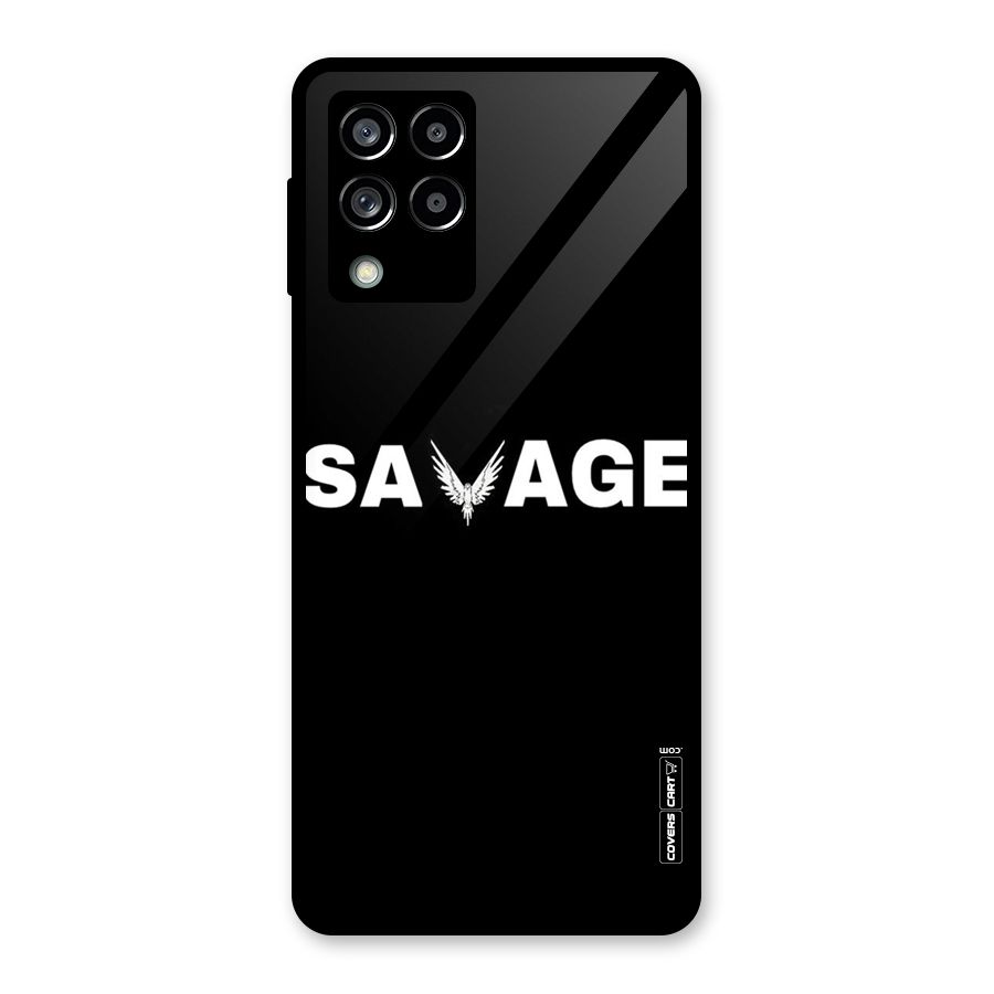 Savage Glass Back Case for Galaxy M53 5G