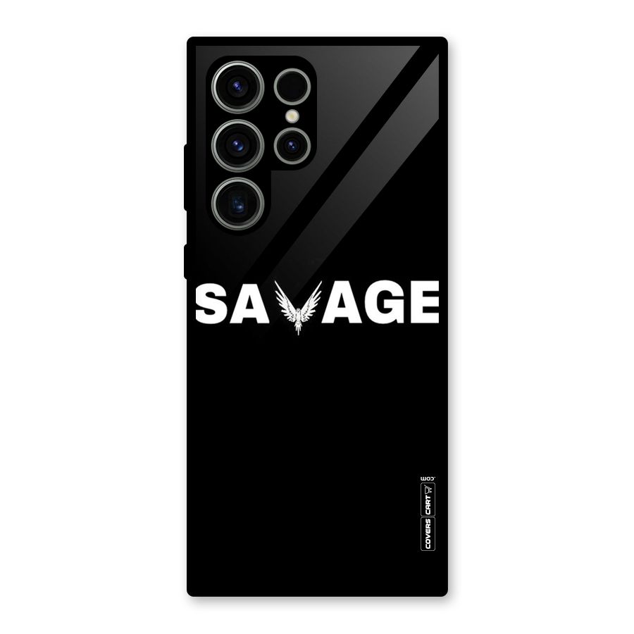 Savage Glass Back Case for Galaxy S23 Ultra
