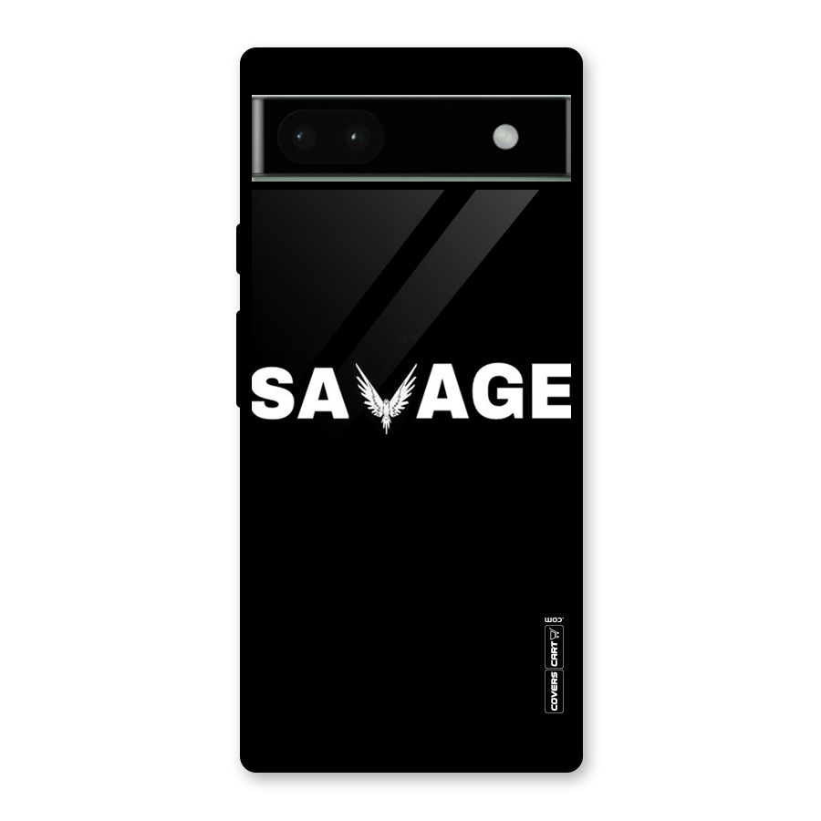 Savage Glass Back Case for Google Pixel 6a