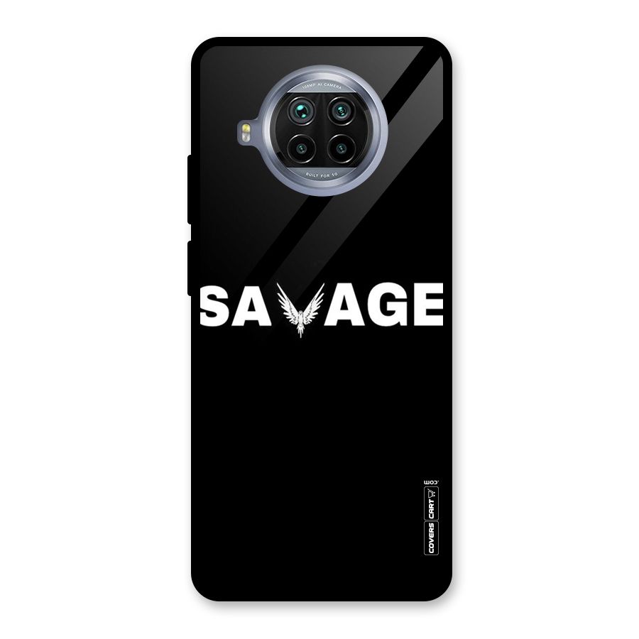 Savage Glass Back Case for Mi 10i