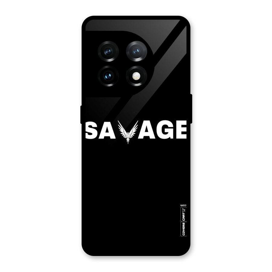 Savage Glass Back Case for OnePlus 11