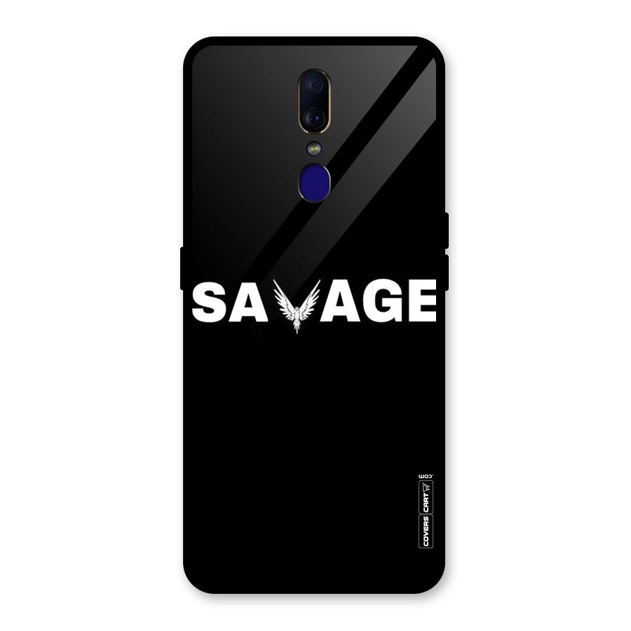 Savage Glass Back Case for Oppo F11