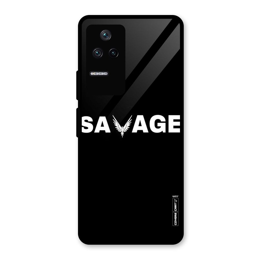 Savage Glass Back Case for Poco F4 5G