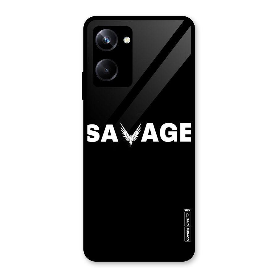Savage Glass Back Case for Realme 10 Pro