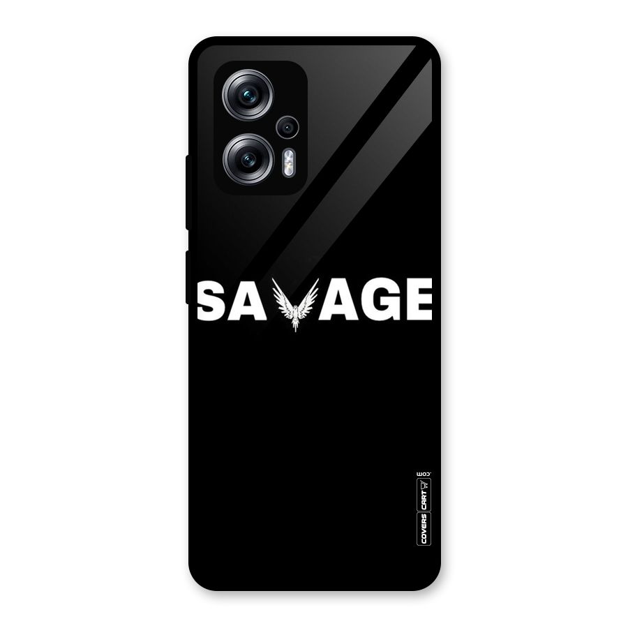 Savage Glass Back Case for Redmi K50i