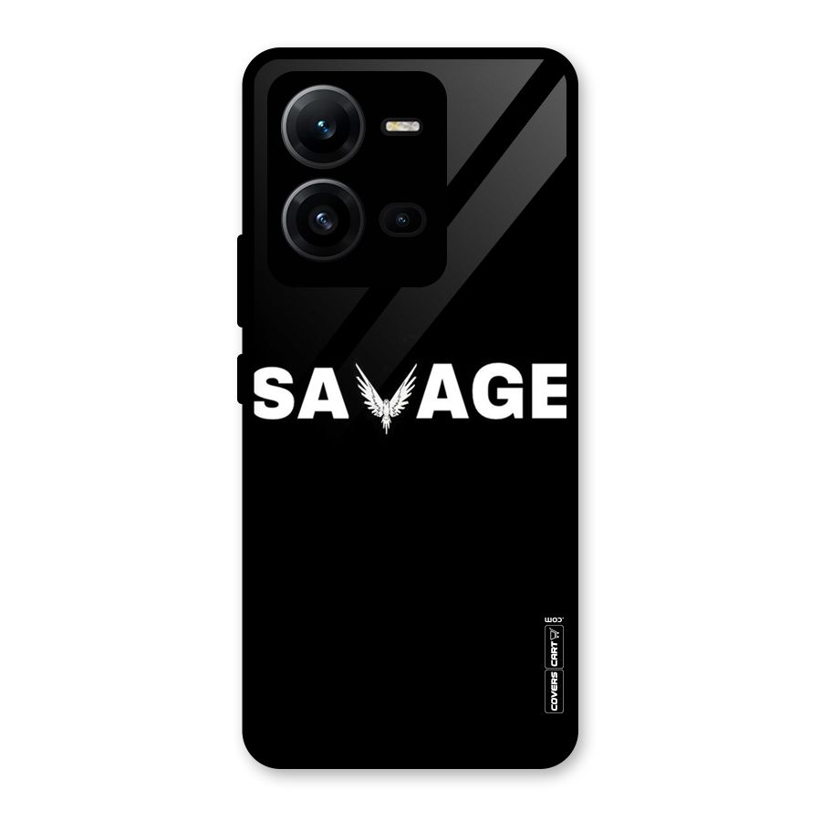 Savage Glass Back Case for Vivo V25
