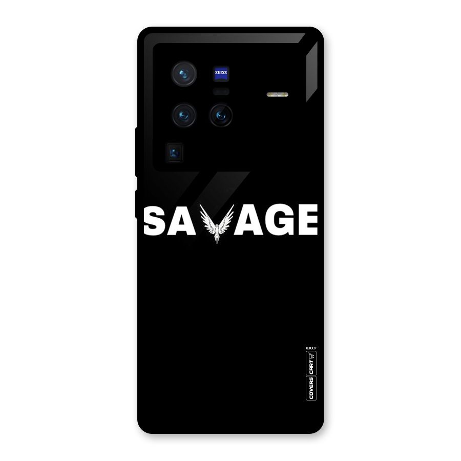 Savage Glass Back Case for Vivo X80 Pro