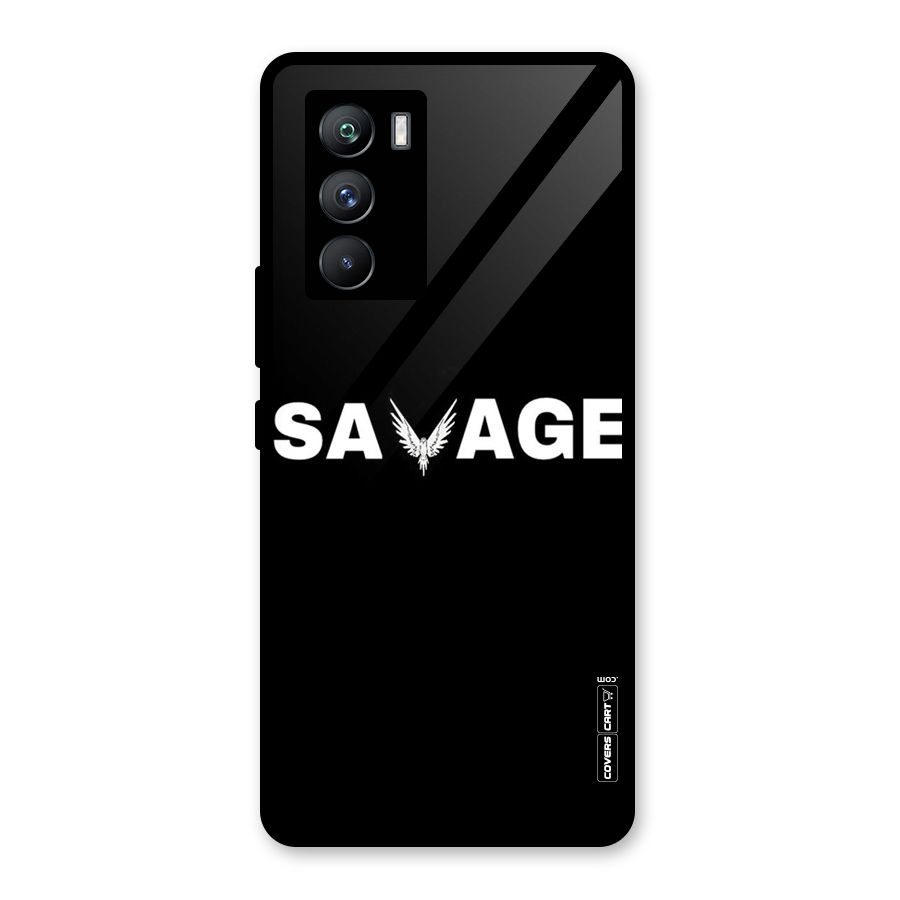 Savage Glass Back Case for Vivo iQOO 9 SE