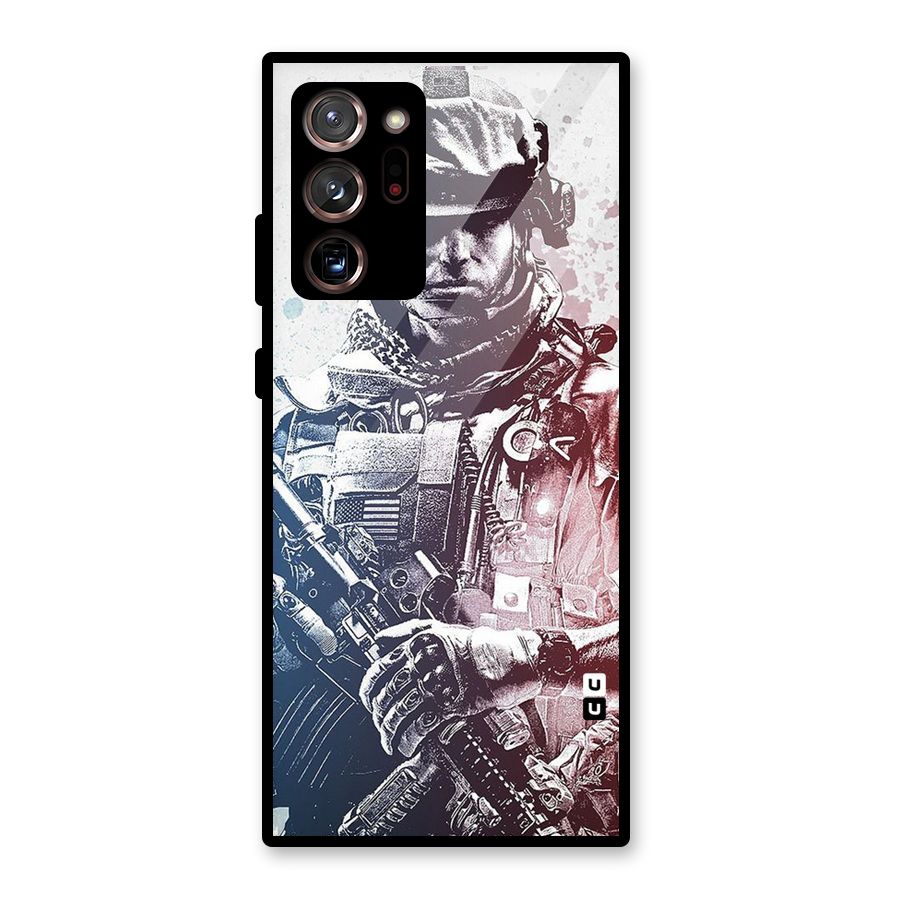 Saviour Glass Back Case for Galaxy Note 20 Ultra 5G