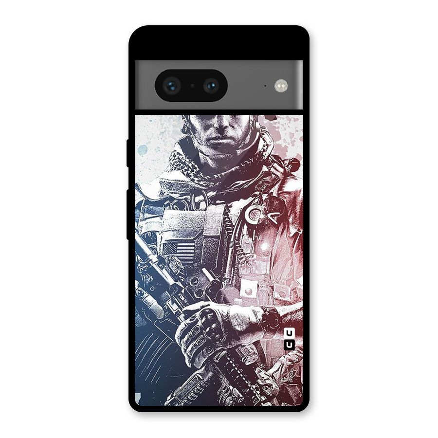 Saviour Glass Back Case for Google Pixel 7