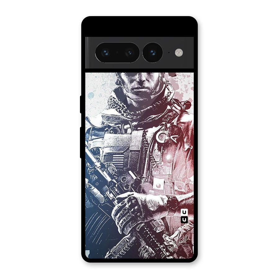 Saviour Glass Back Case for Google Pixel 7 Pro