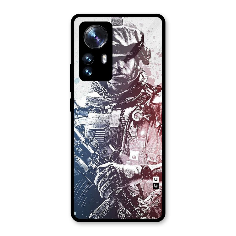 Saviour Glass Back Case for Xiaomi 12 Pro