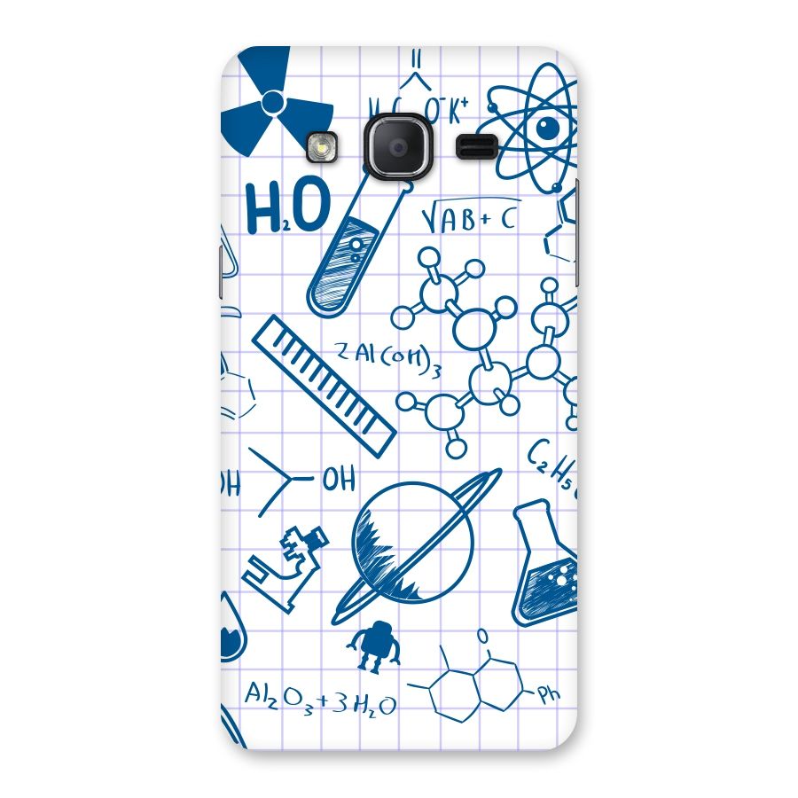 Science Notebook Back Case for Galaxy On7 2015