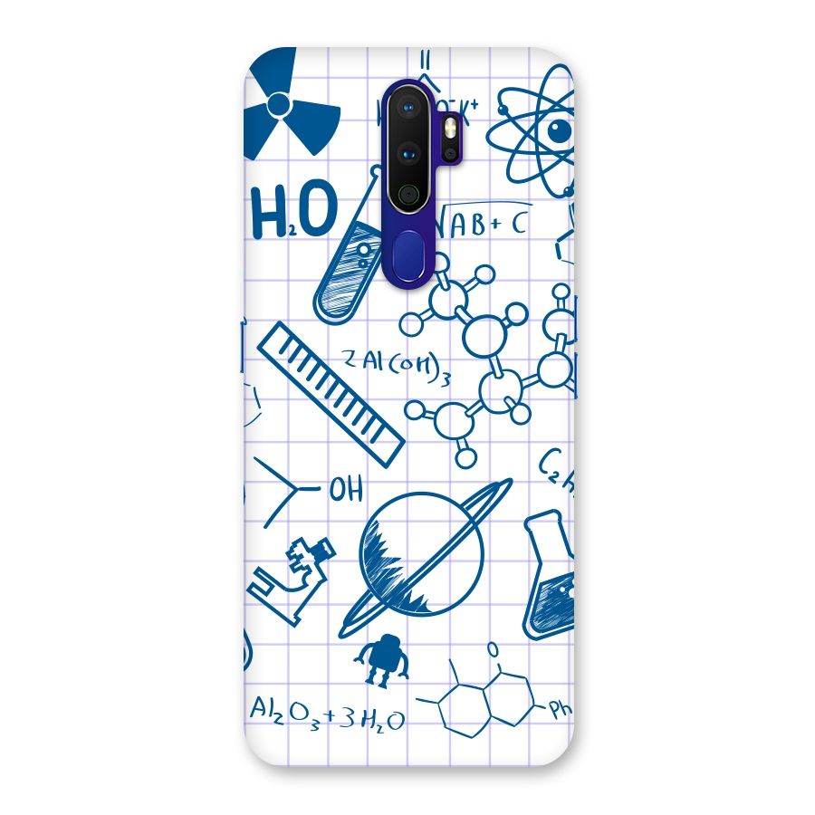 Science Notebook Back Case for Oppo A9 (2020)