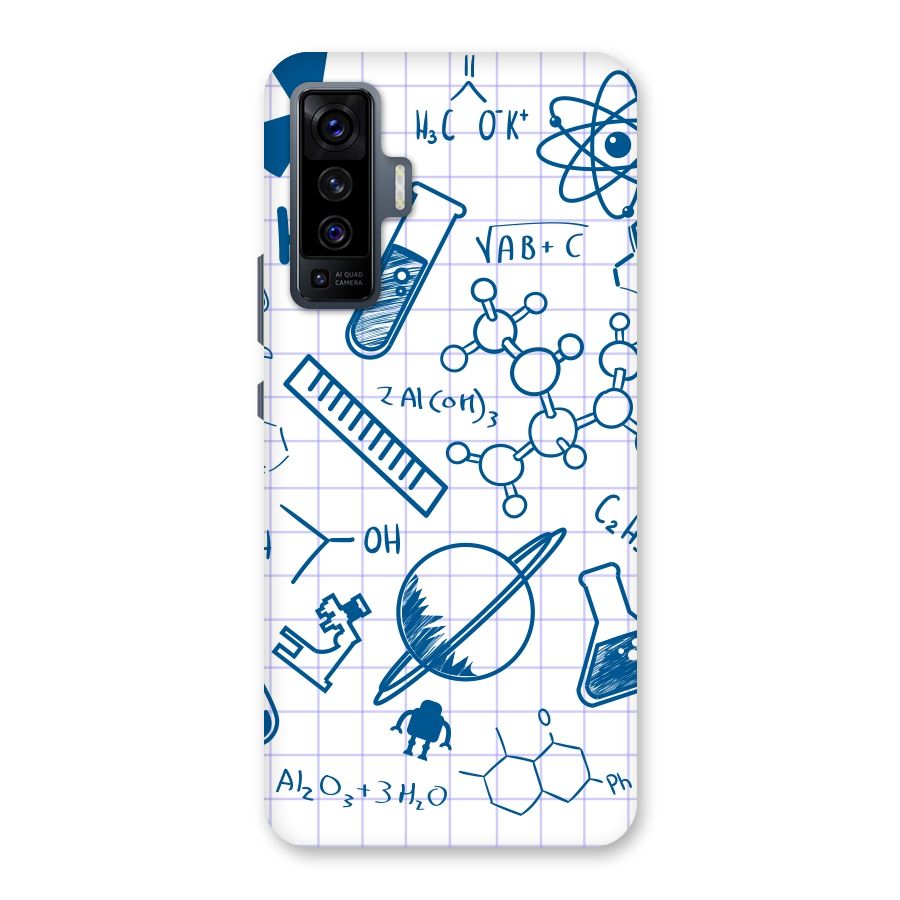 Science Notebook Back Case for Vivo X50