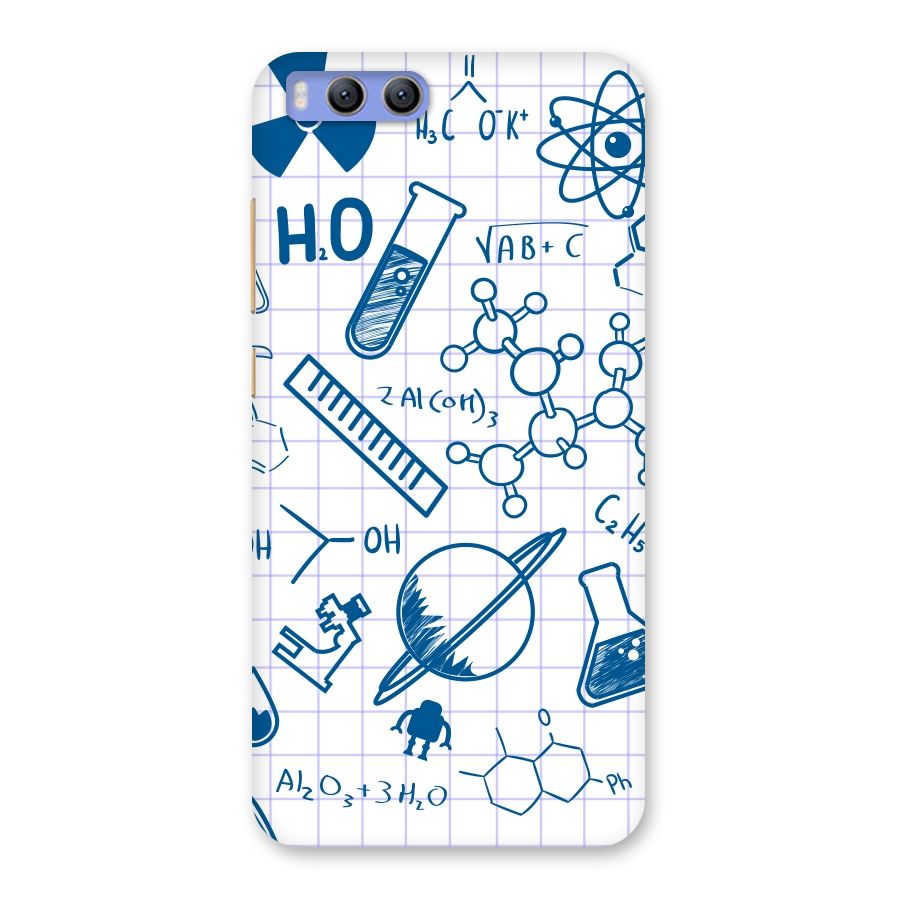 Science Notebook Back Case for Xiaomi Mi 6