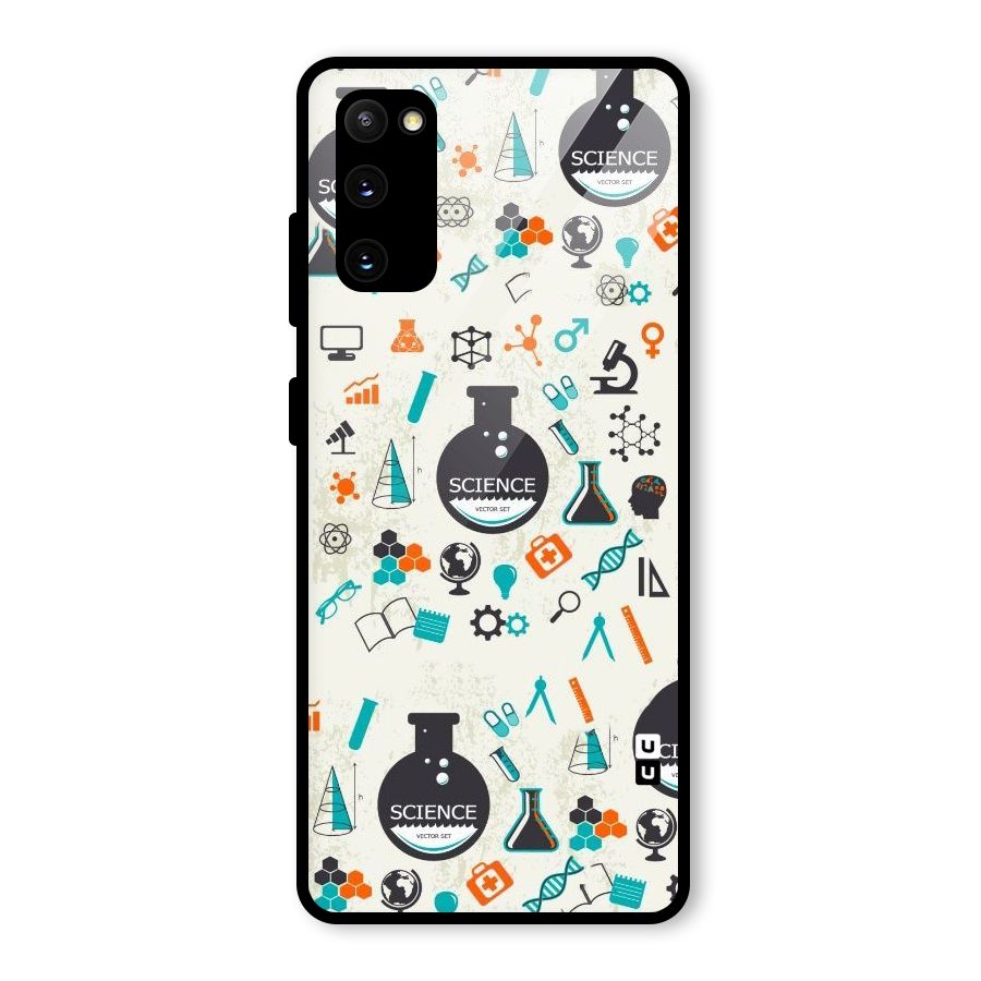 Science Side Glass Back Case for Galaxy S20 FE 5G