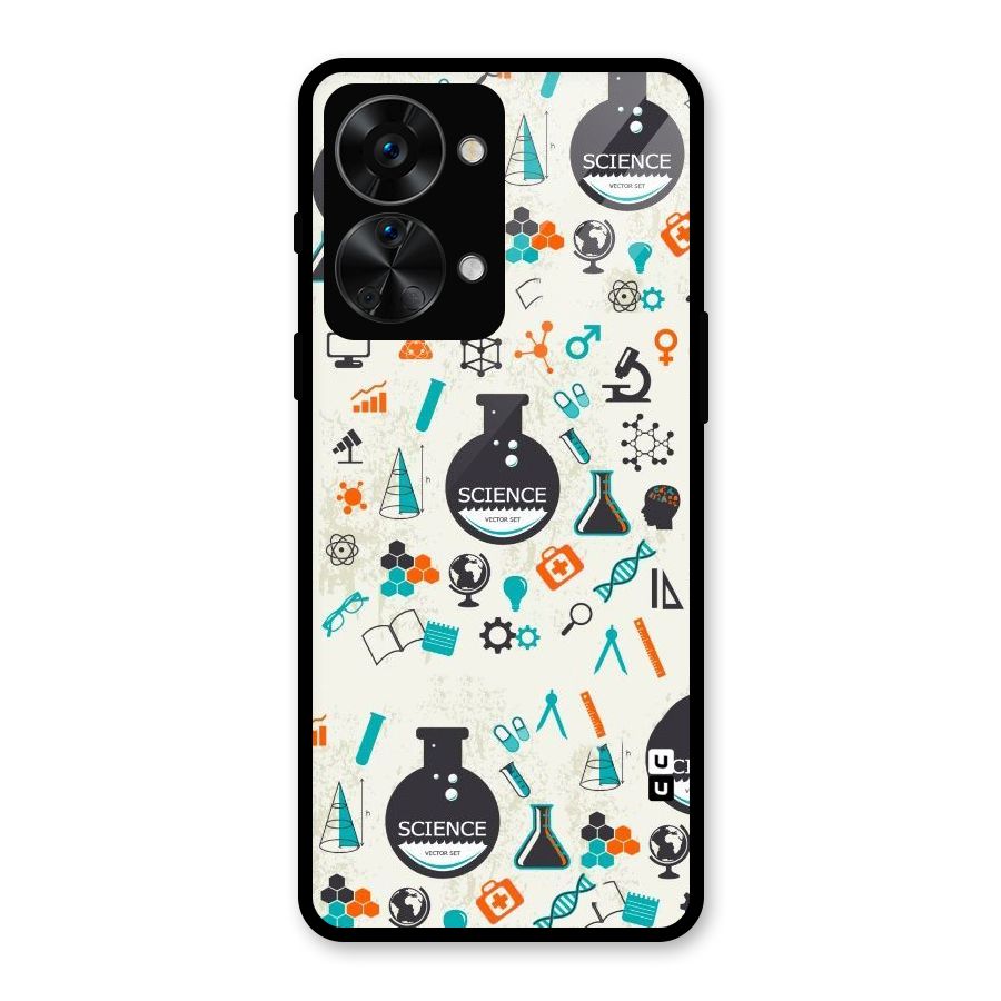 Science Side Glass Back Case for OnePlus Nord 2T