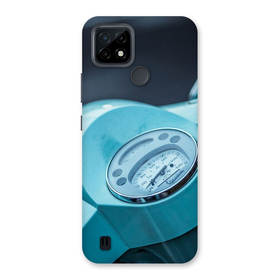 Scooter Meter Back Case for Realme C21