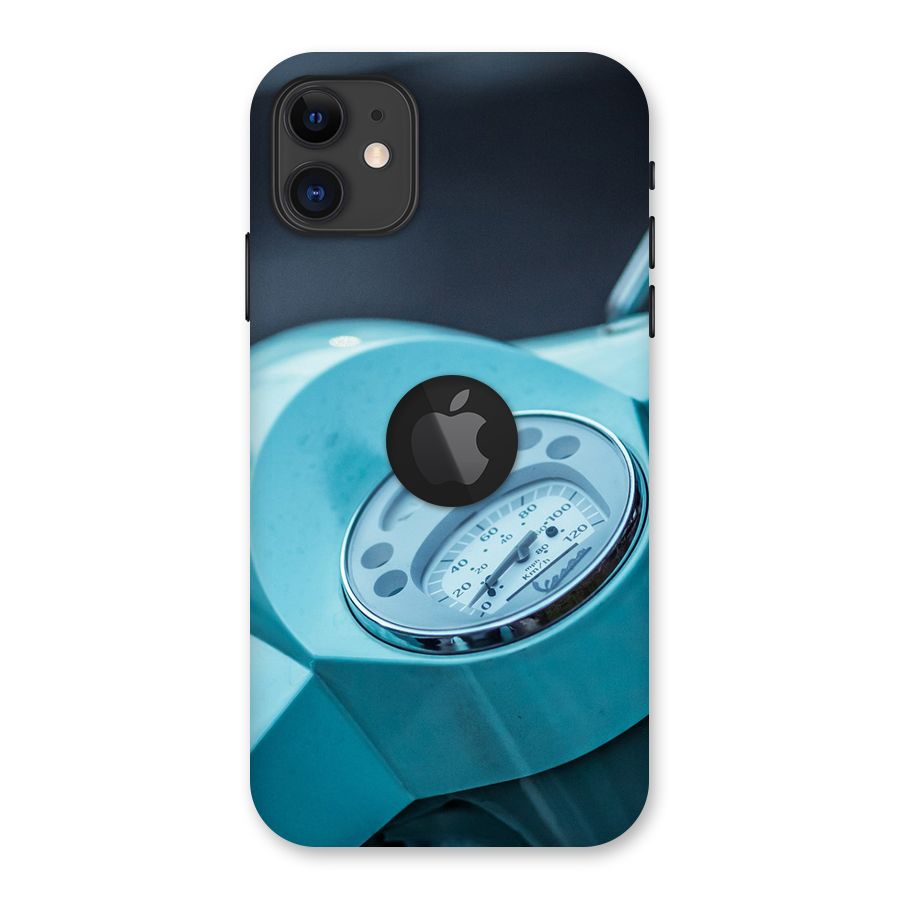Scooter Meter Back Case for iPhone 11 Logo Cut