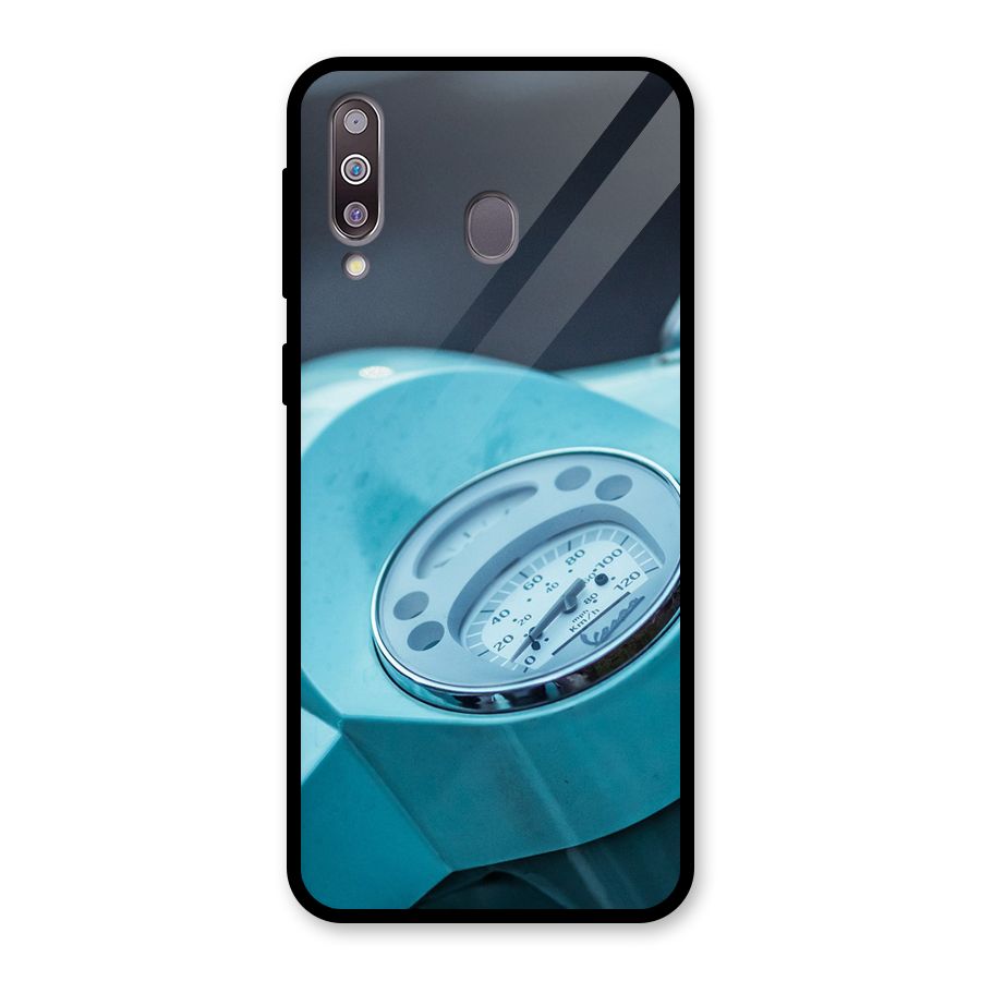 Scooter Meter Glass Back Case for Galaxy M30
