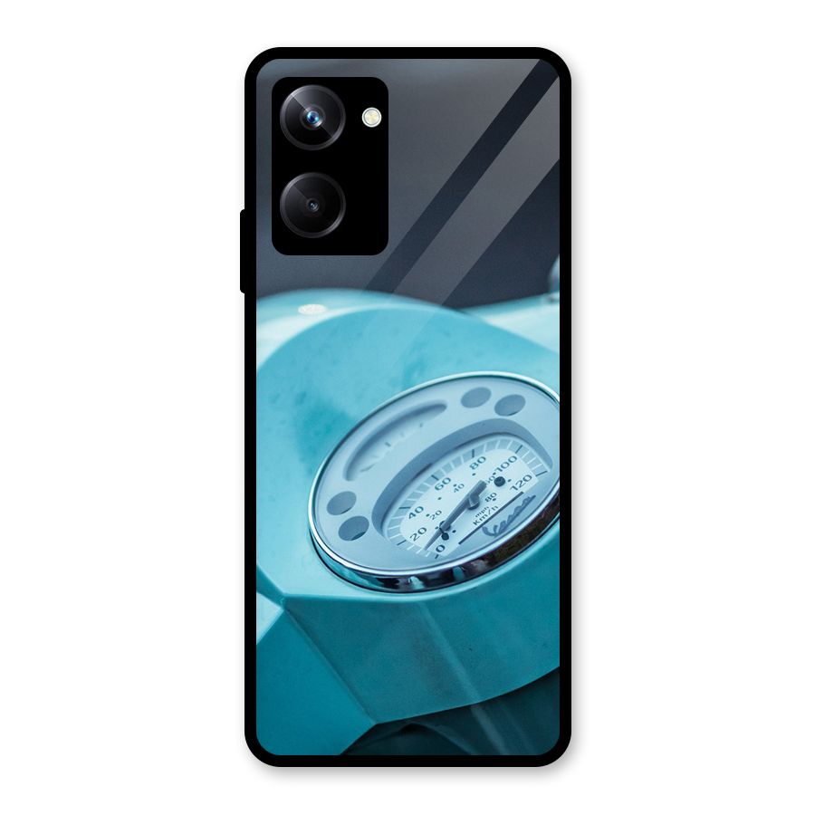 Scooter Meter Glass Back Case for Realme 10 Pro
