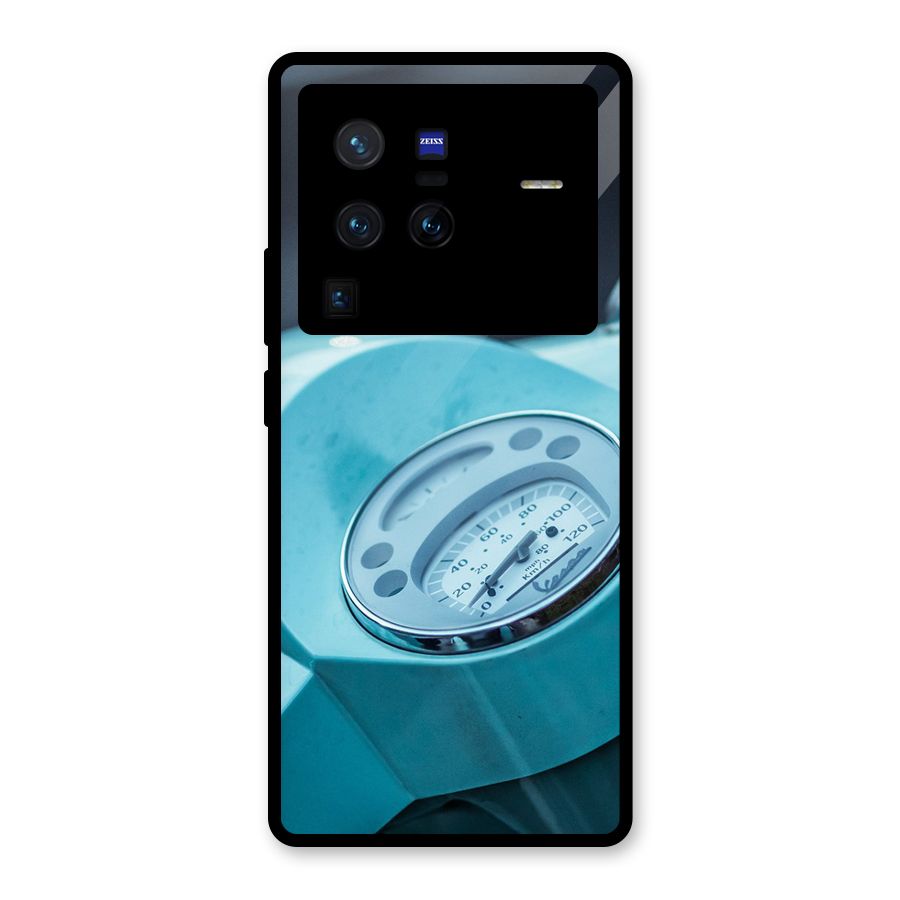 Scooter Meter Glass Back Case for Vivo X80 Pro