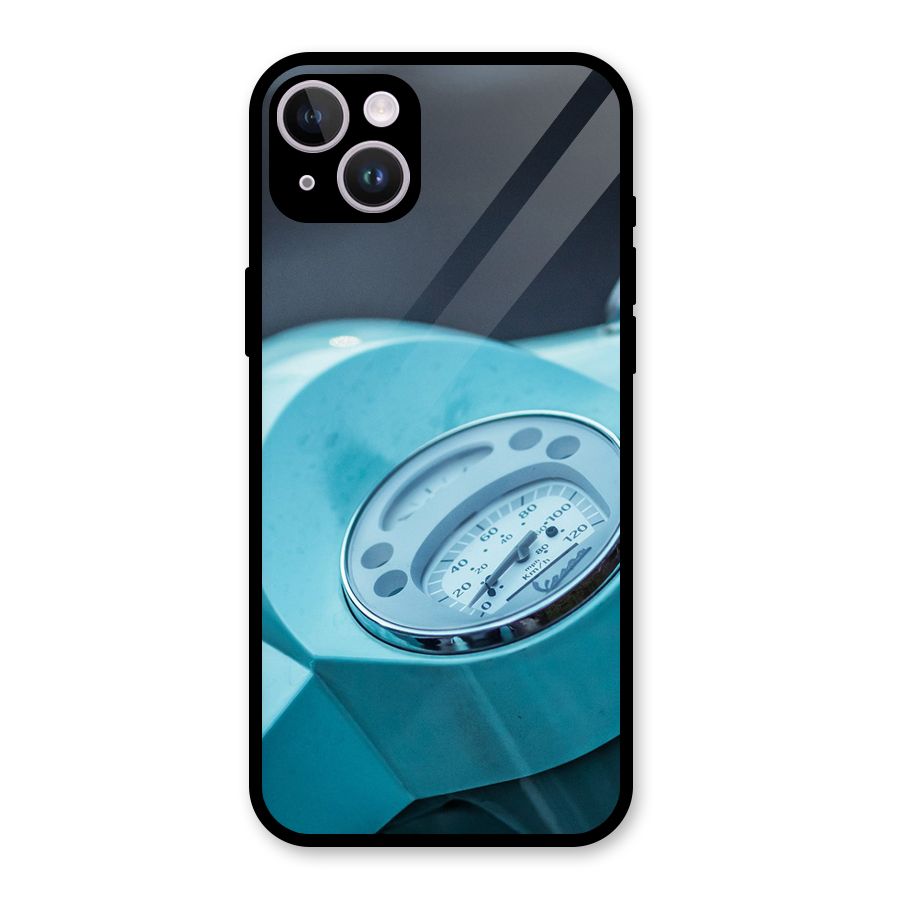 Scooter Meter Glass Back Case for iPhone 14 Plus