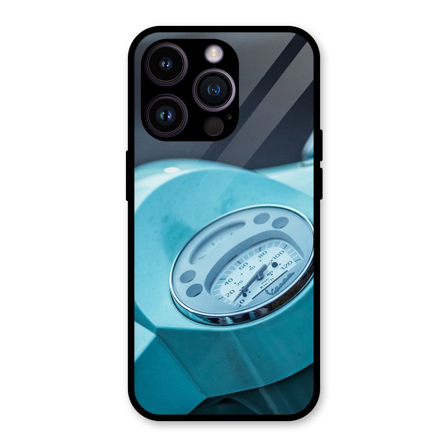 Scooter Meter Glass Back Case for iPhone 14 Pro