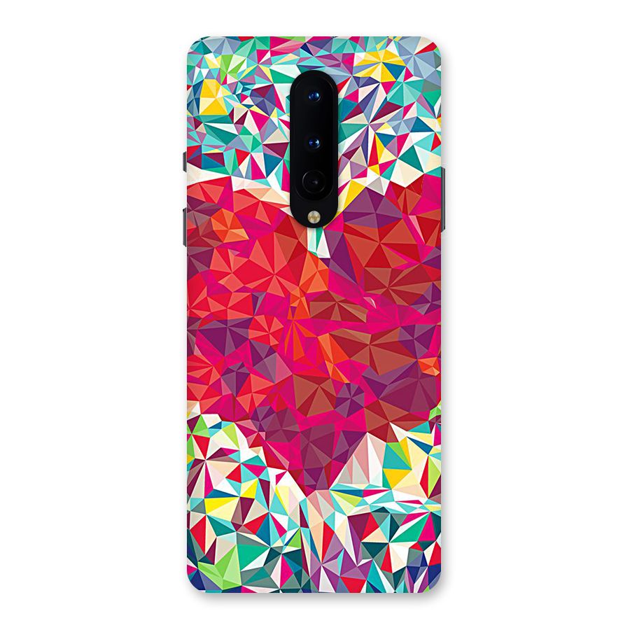 Scrumbled Heart Back Case for OnePlus 8